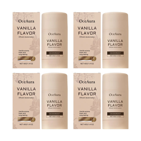Vanilla Underarm Deodorizing Rod Lighten Odor Armpit Body Fragrance Antiperspirant Natural Moisturize Refreshing Deodorant Stick