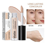 Dark Circles Acne Marks Cover Matte Face Concealer Brighten Skin Tone Repair Makeup Cosmetic for Women Daily