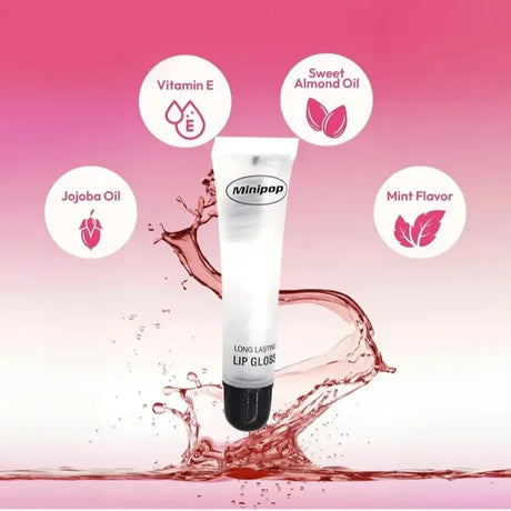 6pcs Lip Gloss Long Lasting Hydrating Clear Lip Gloss Non-sticky Lip Base Oil High-shine Finish Lip Care Cosmetics