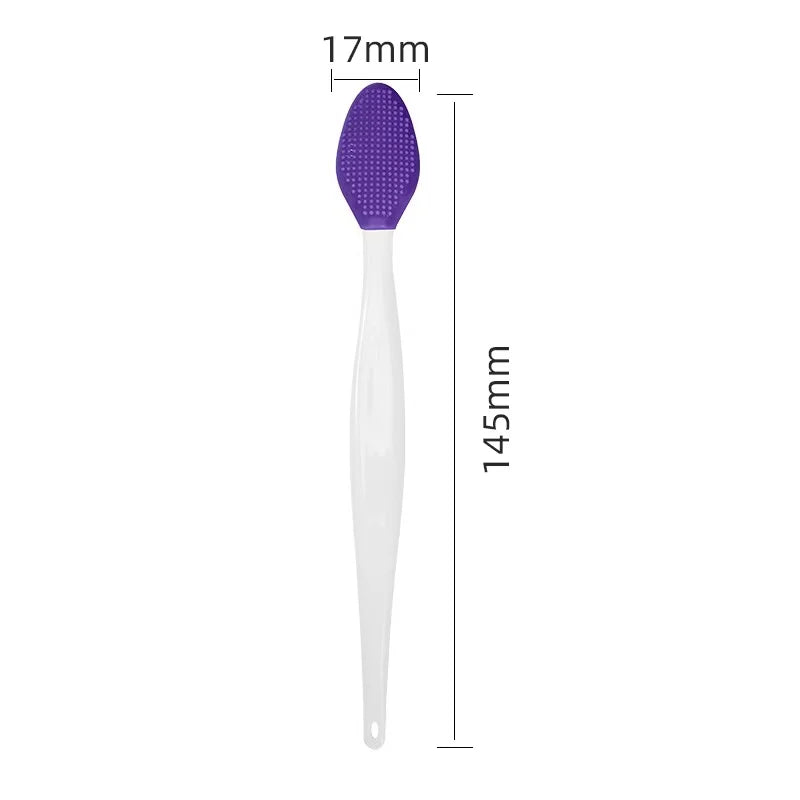 1PC/4PCS Beauty Skin Care Wash Face Silicone Brush Exfoliating Nose Clean Blackhead Removal Brushes Tools With Replacement Head
