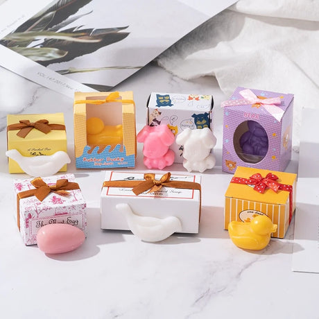 Handmade Love Heart shaped Design Bath Soap Wedding Party Love Gift Soapy Favor Valentine Gift Hand Soap