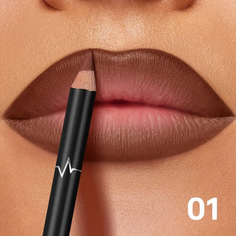 PUDAIER 6 Color Lip Liner, Waterproof Longwear Matte, Transfer-Proof No Smudge, Smooth Glide Lip Contour Pencils