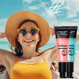 Elf Makeup Power Grip Dewy Setting Spray Brightening Primer Concealer Foundation Liquid Hydration Makeup Base Beauty Cosmetics