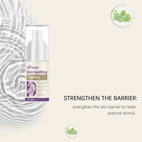 Ximonth Skin Soothing Spray Relieves Redness Itching Nourishes Moisturizes Soothes Skin Non Irritating Gentle Repair Skin Care