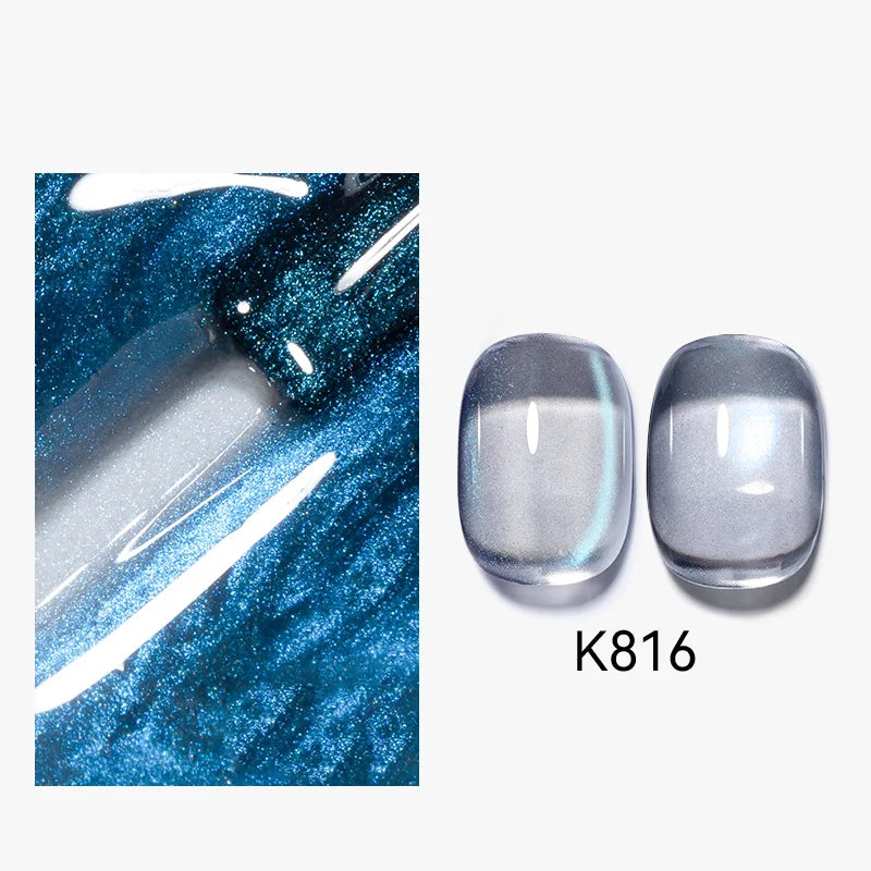 MAYCHAO Cat Eye Magnetic Gel Nail Polish Glitter Effect Semi Permanent Soak Off UV Gel Varnish Manicure For Nail Art