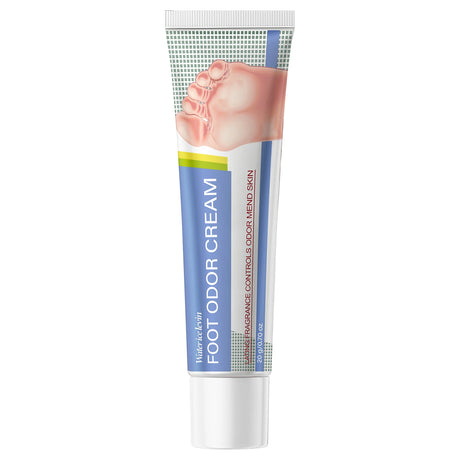 Foot Odor Control Cream - Long Lasting Fragrance, Moisturizing Foot Cream with Retinol & Collagen for Soft Feet