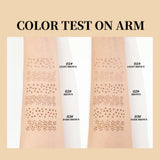 QIBEST Double-end Freckles Stamp Pen Makeup 2-IN-1 Freckle Seal Waterproof Face Concealer Contour Natural Brown Freckle Cosmetic