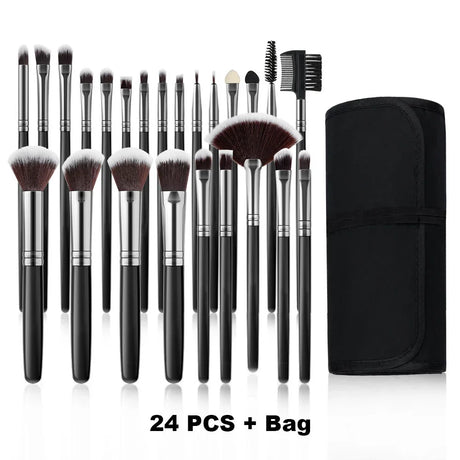 10-32PCS Makeup Brush Set Soft Fluffy Powder Foundation Contour Blush Concealer Eye Shadow Blending Makeup Kit Women Beauty Tool