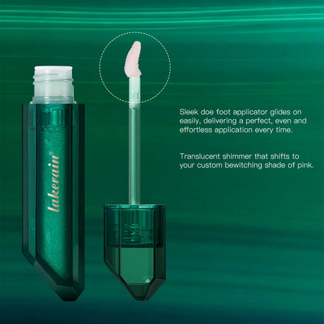 PH Adaptive Color Lip Oil Instant Glass Shine Plumping Finish Iridescent Shine Lip Oil Long-lasting Hydration Smooth Lip Care