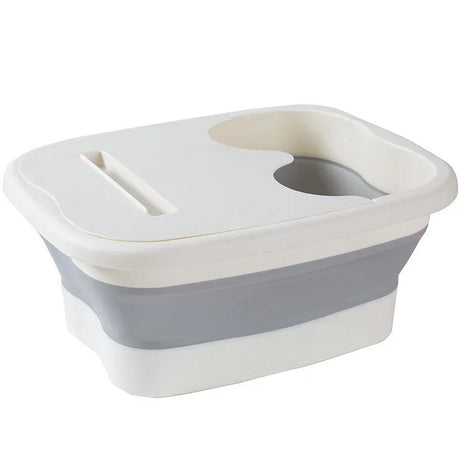 Foldable Foot Bath Massage Bucket Soaking Bucket Folding Foot Bath Tub Foot Soaking Tub Massage Foot Basin Thickened Portable