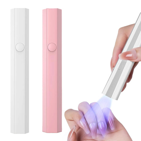 Handheld Nail UV Lamp With Screen Display, Suitable For Gel Manicure, Mini Nail Lamp, Portable LED Nail Dryer, USB Nail Curing Machine, Quick Curing Nail & Foot Care Tool