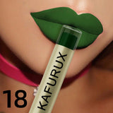 20 Colors Dark Brown Nude Liquid Lipsticks Waterproof Velvet Matte Lip Gloss Long Lasting Lip Glaze Beauty Red Lip Tint Makeup