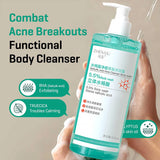 16.9 oz Salicylic Acid Body Wash, Gentle & Smoothing  Mild Exfoliating Daily Acne Body Wash Deep Cleanses Back Acne and Sebum
