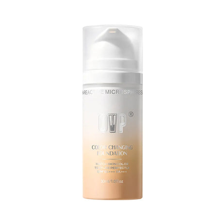 Color-Changing Sunscreen Foundation,Skin Tone Matching,All-Day Long-Lasting Wear,Perfect Base for Flawless Makeup
