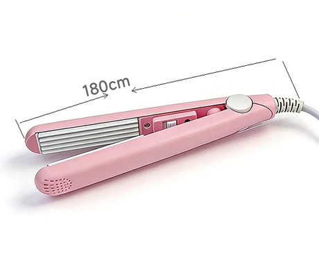 3-in-1 Curling Iron Hair Styler Clips Flat Crimper Professional Styler Styling Tools Waver Brush Waver Straightener Hair Curler