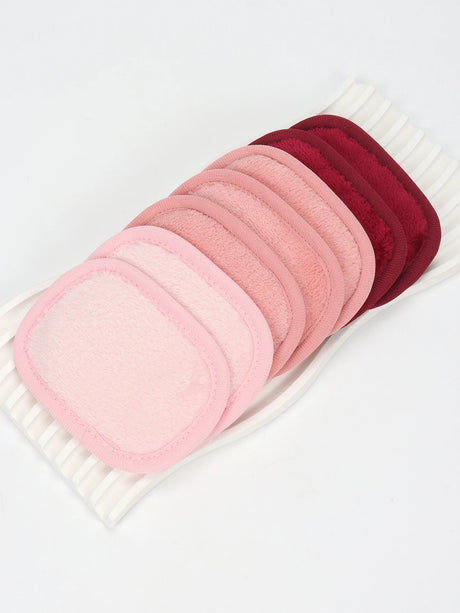 810 Makeup Remover Wipes Gradient 7Pcs, Machine Washable, Reusable Makeup Remover Tools for All Skin Types