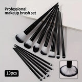 NEW 13PCS Makeup Brush Set Soft Fluffy Eye Shadow Foundation Blush Highlighter Concealer Brush Female Beauty Tool Christmas Gift