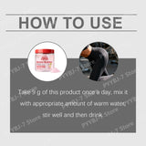 Women’s Collagen Protein Powder with BCAA Creatine Workout RecoveryDrinkforMuscle Tone Skin Support Fitness Nutrition Supplement