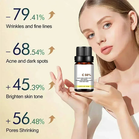 High Quality 50% Chemical Peel Acid Skin Superforce Pigmentation Lightening Melanin Acne Treatment Remove Scar
