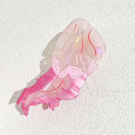 Creative Funny Acetate Tortoise Sturgeon Fish Shark Hairpin Oversize Marine Animal Barrettes Thick Hair Clip Claw Accessories
