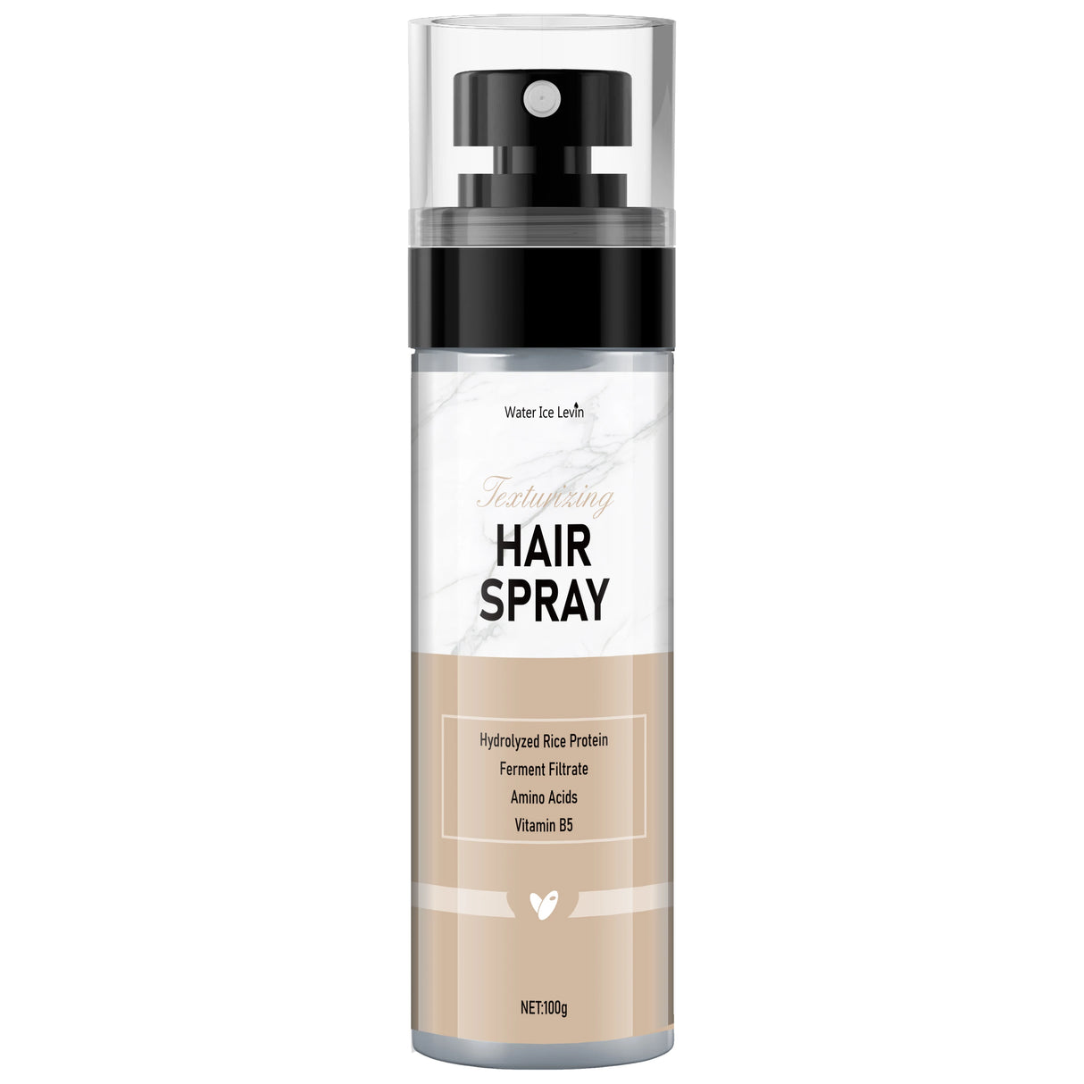 Texture Styling Hair Spray - Contains Rice Proteins, Moisturizing and Repairing Care, Amino Acids, Vitamin B5, Winter Hair Care
