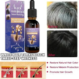 Hair Strengthening Black Essence - Balances Scalp Oil & Unclogs Follicles, Improves Hair Shine.