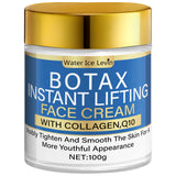Crema Facial Lifting con Colágeno y Q10 100g, con Ceramidas, Efecto Tensor y Nutritivo, para una Piel Más Firme, Listo para Envi