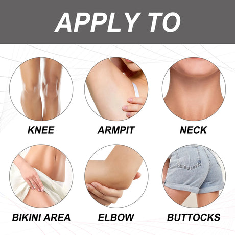 Whitening Cream Private Parts Underarm Bleaching Serum Whiten Butt Knee Brighten Inner Thigh Intimate Parts Dark Remove Melanin