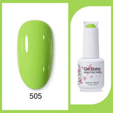 Clou Beaute Gel Color Hema TPO Free 15ml Gel Nail Varnish Soak Off UV Gel Polish Nail Art Manicure Lacquer Nail Art Jelly Gel