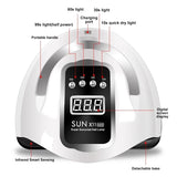 Professional Nail Lamp Infrared Sensor Manicure Nail Light For Fast Curing of All Gel Nail Polish Nail Dryer Machine Salon Tools