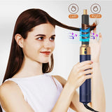 5 in 1 Hair Styler Powerful Fast Drying Ionic Hair Dryer High Speed Hot Comb Brush Set Professional Hair Straightener