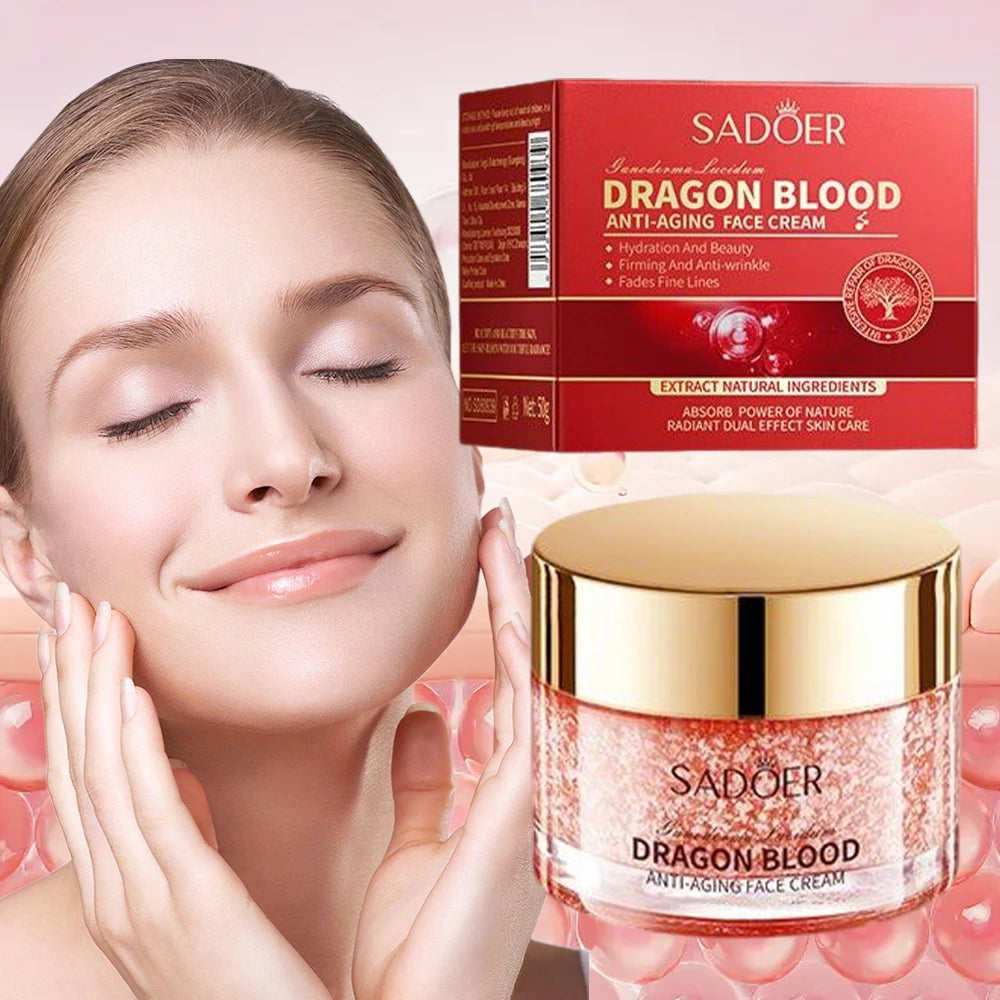 SADOER Dragon Blood Cream Moisturizing Gel Facial Cream Improve Dry And Rough Skin Korean Cosmetics For Face Cream Skincare