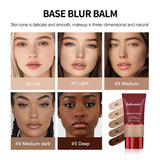 Matte Base Blur Balm Soft Light Focus Matte Cream Coverage Concealer Waterproof Long-lasting Natural Foundation Cosmetics Makeup
