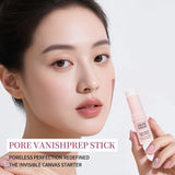Face Primer Stick, Matte Priming Makeup Blur Stick, Hydrating Primer Face Shimmer Stick Cover Pores Oil Control & Lightweight