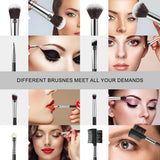 32Pc Makeup Brush Set Cosmetic Tools for Powder Eye Shadow Foundation Blush Blending Beauty Makeup Brush Kit for Makeup Starters