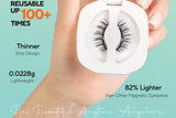 VYRILA Soft Magnetic Eyelashes No Glue Needed Reusable Natural Look 3D Lashes Easy Apply Soft Magnetic Lashes Kit for Eye Makeup