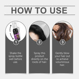 Fluffy Volumizing Hair Spray Non-greasy Quick-Drying Wash Free Increase Volume Styling Modeling Hairdressing Hair Shaping Spray