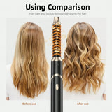 Six-In-One Hot Air Comb Foldable Curling Iron Hair Dryer Straight Roll Multi-Function Portable Hair Dryer
