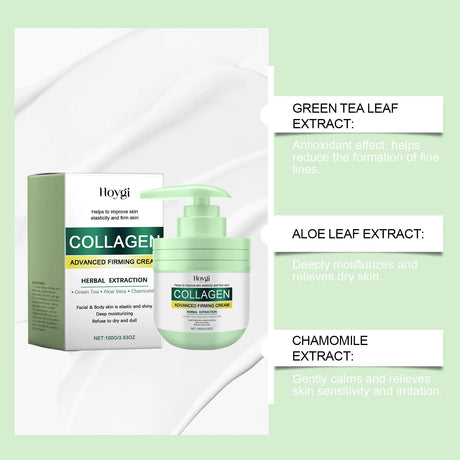 Collagen Body Cream Firming Fade Fine Lines Wrinkle Dark Spots Repairing Drying Body Brightening Moisturizing Cream Skin Care