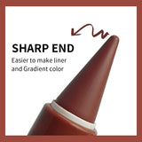 JUJU Dream Matte Velvet Gradient Lip Liner - Smooth Application For Elegant Lips, Long-Lasting Lip Pencil, Lip Lipstick Makeup