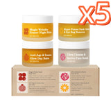 Day Night Skincare Set Moisturizing Repair Skin Barrier Brightening Facial Skins Multi Functional Skincare Eye Face Care Combov