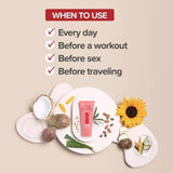 Natural Body Deodorant for Women & Men - All-Day Odor Control- Intimate & Underarm Care-Moisturizing & pH Balancing