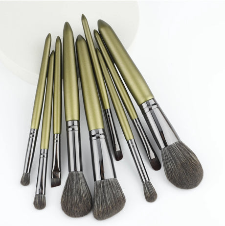 RANCAI 9PCS Makeup Brushes Set Eye Shadow Foundation Powder Contour Makeup Brush Cosmetic Beauty Tool Kit Free Shipping