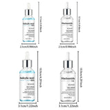 SEYHZE 2pcs Salicylic Acid Niacinamide Essence Set 5% Niacinamide Ceramides Purslane for Brightening Skin Tightening Pores Moist