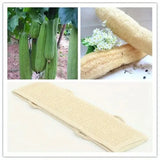 Exfoliating Body Scrubber - Soft Washcloth for Dead Skin Removal & Dry Brushing | Long Bath Sponge with Strap for Shower & Spa