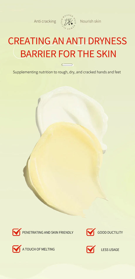 Herbal Anti Crack Foot Cream Heel Cracking Repair Products Exfoliation Dead Skin Removal Softening Moisturize Smooth Skin Care