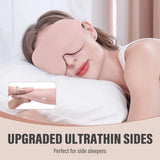 Eye Mask Blindfold For Unisex Soft Tiredness Relief Eye Cover Natural Sleeping Blind Eye Patch Skin Care Tool