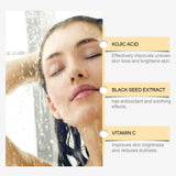 Collagen Shower Gel Brighten Body Lighten Fine Lines Oil Control Lasting Fresh Hydrating Skin Exfoliator Kojic Acid Body Wash