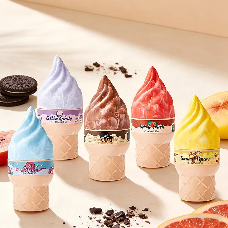 Dreamy Dessert Scent Body Spray Chocolate Cookie Popcorn Fragrance Mist Refreshing Fine Mist Long Lasting Fresh Aroma Daily Gift
