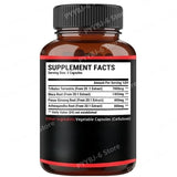 Tribulus Terrestris + Maca Root Extract Supplement Supports Energy Vitality Natural Herbal Health Non-GMO 90 Vegan Capsules